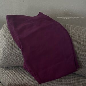 Terra & Sky Deep Purple Pencil Skirt